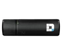D-Link DWA-182 Wireless AC USB Adapter, AC1300, MU-MIMO, Dual Band, Compatible with Windows, Mac and Linux, Ultra Portable, Black