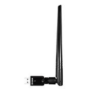 D-Link DWA-185 AC1200 MU-MIMO Wi-Fi USB Adapter, Dual Band, USB 3.0, Detachable High-Gain Antenna, WPA3, Compatible with Windows, Mac and Linux, Ultra Portable