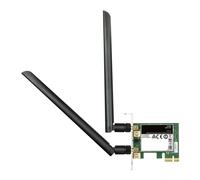 D-Link DWA-582 High-Gain Wi-Fi AC1200 PCIe Wireless Adapter with 2 External Ante