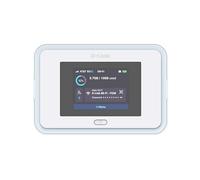 D-Link F530 5G NR AX3000 Wi-Fi 6 Mobile Hotspot, Portable 5G Router, Up to 7.01 Gbps, 2.4" Touchscreen, Connect 32 Devices, 5260 mAh Battery, USB-C PD, microSD File Sharing, SIM Slot, Travel Router