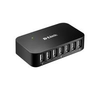 D-Link DUB-H7 USB 2.0 Type-B 480 Mbit/s Black