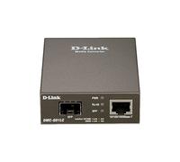 D-Link Media Converter Standalone Ethernet Link Converts 10/100/1000 Mbps RJ45 Copper to 100/1000 SFP Fiber Multimode and Single Mode (DMC-G01LC)