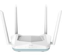 D-Link R15 EAGLE PRO AI Wi-Fi 6 AX1500 Mesh Smart Router with AI Wi-Fi/Traffic Optimiser, AI Parental Control, Gigabit Ports, MU-MIMO, 1024 QAM,