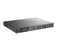 D-Link Smart Switch DSS-200G-28MPP 28-port Gigabit PoE++ (24xGigabit + 2xSFP) 518W Long-Range 250m