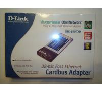 D-Link10/100Mbps 32Bit PCMCIA adapter