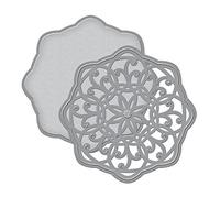 D-Lites Spellbinder Paper Arts Medallion Five Die Template