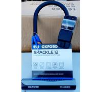 D Lock Oxford Shackle 12 Bike U Lock Motorbike Lock Cycle Lock 3 Key & Bracket
