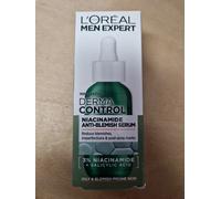 L'Oréal Men Expert Derma Control Anti-Blemish Serum with 3% Niacinamide + Salicylic acid 30ml