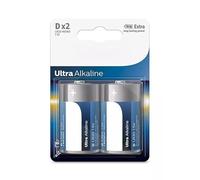 D/LR20 Alkaline Battery, Pack of 2 We offer 30% more durability, ideal for high drain devices.