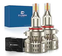 D-Lumina 9005 LED Headlight Bulb Projector Canbus Error Free 120W 20000LM Auto Car Lamp Lights Conversion Bulb Light 6000K White,Standard Beam for headlight with Lens,Pack of 2