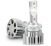 D-Lumina D2S D2R LED Headlight Bulbs,6000K White 2×35W 10000LM Bright LED Conversion Kits,High Low Beam Plug and Play to Original D2S HID Replace,2 Pack