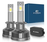 D-Lumina H1 LED Car Bulb Anti Error Canbus 120W 22000LM Auto Car Lamp Lights Conversion Bulb Light 6000K - 2 pieces