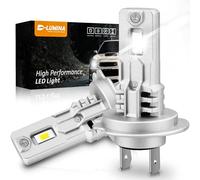 D-Lumina H7 LED Bulb Canbus,100W 16000LM 6500K Super Bright CSP Chip High and Low Beam,1:1 Replacement Design Halogen Lamp Non-Polarity,Plug and Play,2pcs