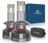 D-Lumina H7 LED Headlight Bulb Canbus Error Free 120W 22000LM Auto Car Lamp Lights Conversion Bulb Light 6000K - 2 pieces