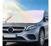 D-Lumina Sunshade for Car Windshield, Protective Glass,shield from Sun and Snow, Windscreen Sun Shade, Block UV Rays in Summer, Heavy Duty Thickened Protective Windshield Cover, Universal 160 * 120cm