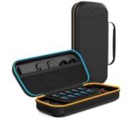 D-Lumina Switch 2 Case All in One Case for Nintendo Switch 2 Case (2025),Portable Travel All Protective Hard Messenger Bag Soft Lining Multiple Styles Games Accessories Black