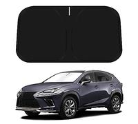 D-Lumina Windshield Sun Shade for 2015-2021 Lexus NX NX300h/NX300/NX200t Accessories, Front Window Sunshade Sun Visor Protector Block UV Rays Heat, Foldable 2 Layers 210T Material