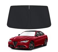 D-Lumina Windshield Sunshade For Alfa Romeo Giulia 2017-2020 Accessories, Sunshade for Front Windshield, Car Windshield Protection Protector Against UV Rays, Foldable and Portable