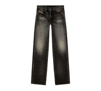 D-Macro Straight Jeans - male - Diesel - Straight Fit Jeans - Black - W34 - Jeans W34