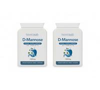 D-Mannose 1000 mg Tablets x 120 | Daily D-Mannose Supplement | Chewable & Easy to Take | UK Made for Trusted Quality | High Strength Moveit | 2 x 60-Pack