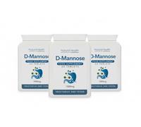 D-Mannose 1000 mg Tablets x 180 | Daily D-Mannose Supplement | Chewable & Easy to Take | UK Made for Trusted Quality | High Strength Moveit | 3 x 60-Pack