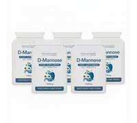 D-Mannose 1000 mg Tablets x 300 | Daily D-Mannose Supplement | Chewable & Easy to Take | UK Made for Trusted Quality | High Strength Moveit | 5 x 60-Pack