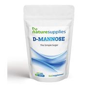 D-mannose 1000mg Tablets, 120 Pack - Vegan Friendly - Premium Coated High Strength Tablets Easy To Swallow, Natural Ingredients...