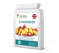 D-Mannose 500mg Capsules 90 D Mannose Capsules Pure Form for Enhanced Absorption Vegan and Vegetarian Friendly