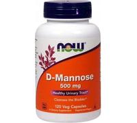 NOW Foods D-Mannose, 500mg - 120 vcaps
