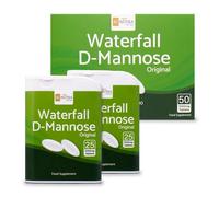Waterfall D-Mannose Tablets 1000mg - DMannose Naturally Sourced from Birch - Suitable for Vegetarians & Vegans - SC Nutra (Sweet Cures)