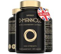 D-Mannose with Cranberry Capsules - 1000mg High Strength - Easy to Swallow