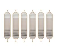 d Metal Panel95 Inch High Room Divider for Indoor Kitchen & Living RoomPartit 6 Panels (180x30cm) FloortoCeiling Separat
