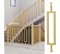 d Metal Stair Balusters - DIY Railing System for Deck, Porch & Garden Steps - 5-Pack, 33.5 Inch Outdoor Remodeling Accessories