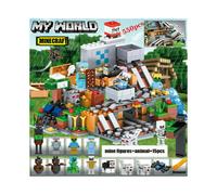 (D) Minecraft My World Series Mini figure Building Block Fit Lego Toy Gift Model