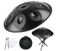 D Minor 9/10/12 Notes Steel Handpan Drums Professional Harmonic Percussion 432/440Hz/Gold - 10 Notes/432Hz