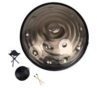D Minor Handpan Drum Set, 9/10/12 Notes Steel Hand Drum, Professional Handpan Drum Instrumen for Meditation, Zen, Audio Production,12 notes