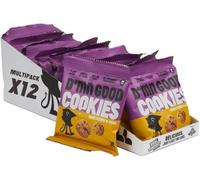 D*mn Good Mini Biscuits - Honeycomb & Chocolate Cookies - Vegan - Plant Based - Gluten Free - Dairy Free - Low Sugar - High Fibre - Natural (12 Pack)