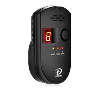 D MODUN Gas Detector, Natural Gas/LPG/City Coal Gas Leak Detector, 3-Pin Plug-in Gas Monitor with Sound Alarm and LED Display, Methane Propane Butane Combustible Gas Alarm for Kitchen RV Garage Hotel