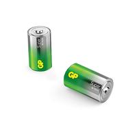 D Mono Battery GP Alkaline Super 1.5 V Pack of 2