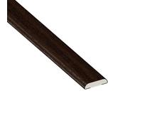 D Mould Trim 5m x 25mm - Rosewood UPVC Plastic Architrave Window Finishing Trim