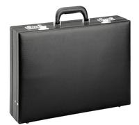 D&N Business Line Briefcase, 44 cm, 15 liters, Black (Schwarz)