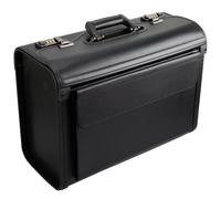 D&N Business Line Pilot Case, 46 cm, 29 liters, Black (Schwarz)