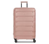d&n South Dakota 4 wheels Trolley L 76 cm with expansion pleat rose gold