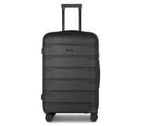 d&n South Dakota 4 wheels Trolley M 66 cm with expansion pleat black