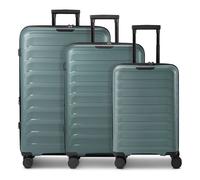 d&n Toronto 4 wheels Suitcase set 3-piece Expandable blue