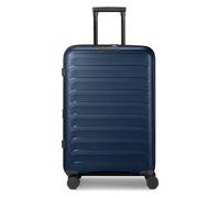 d&n Toronto 4 wheels Trolley M 65 cm with expansion pleat blue