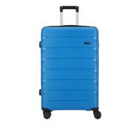 d&n Travel Line 4100 4 wheels Trolley L 74 cm blue