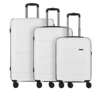 d&n Travel Line 4300 4 wheels Suitcase set 3-piece white