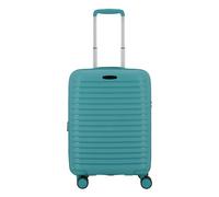 d&n Travel Line 4500 4 wheels Cabin suitcase S 55 cm Expandable green