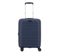 d&n Travel Line 4500 4 wheels Cabin trolley S 55 cm with expansion pleat blue